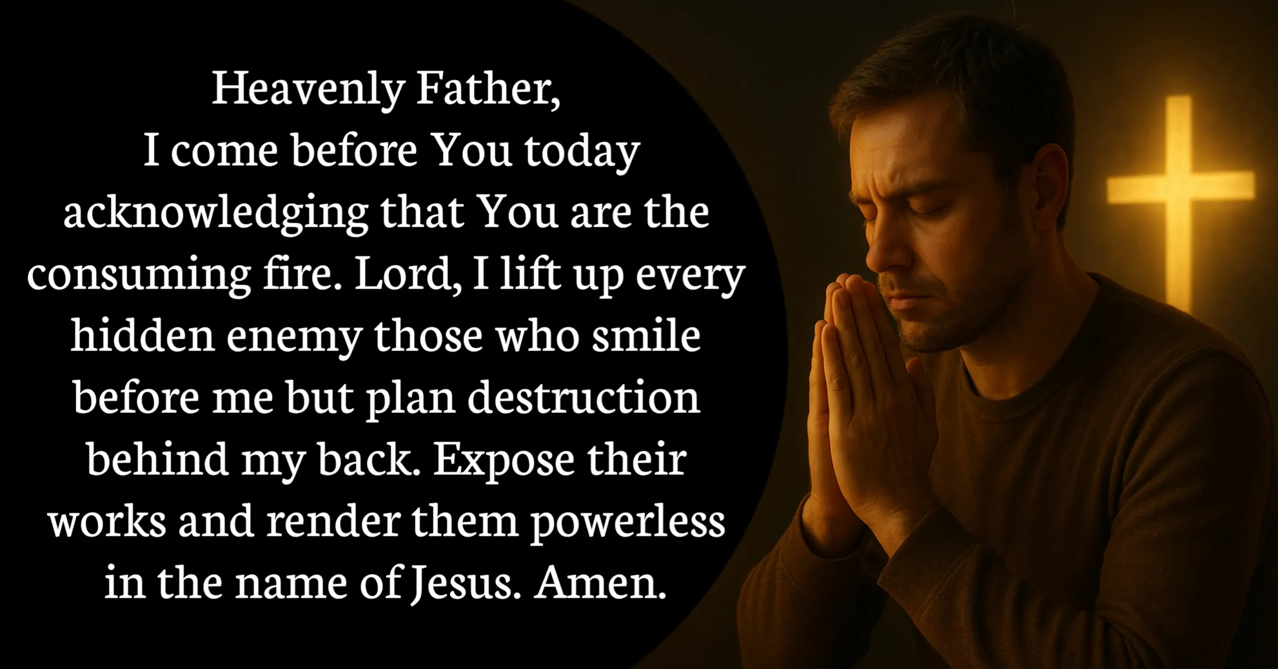 25 powerful Dangerous Prayers Against Enemies With Bible Verses