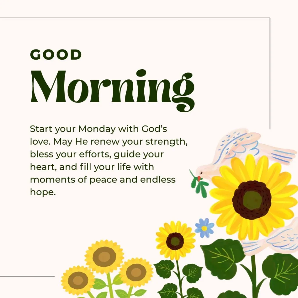 Good Morning Monday Blessings