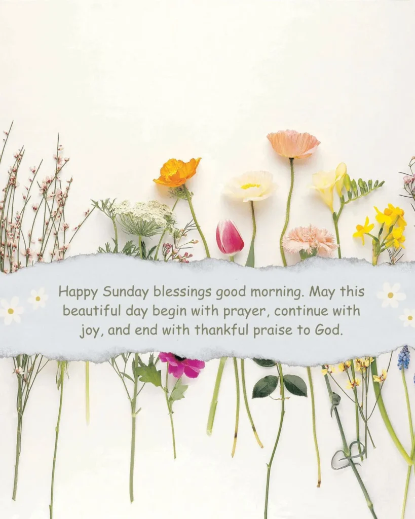 Good Morning Sunday Blessings Images