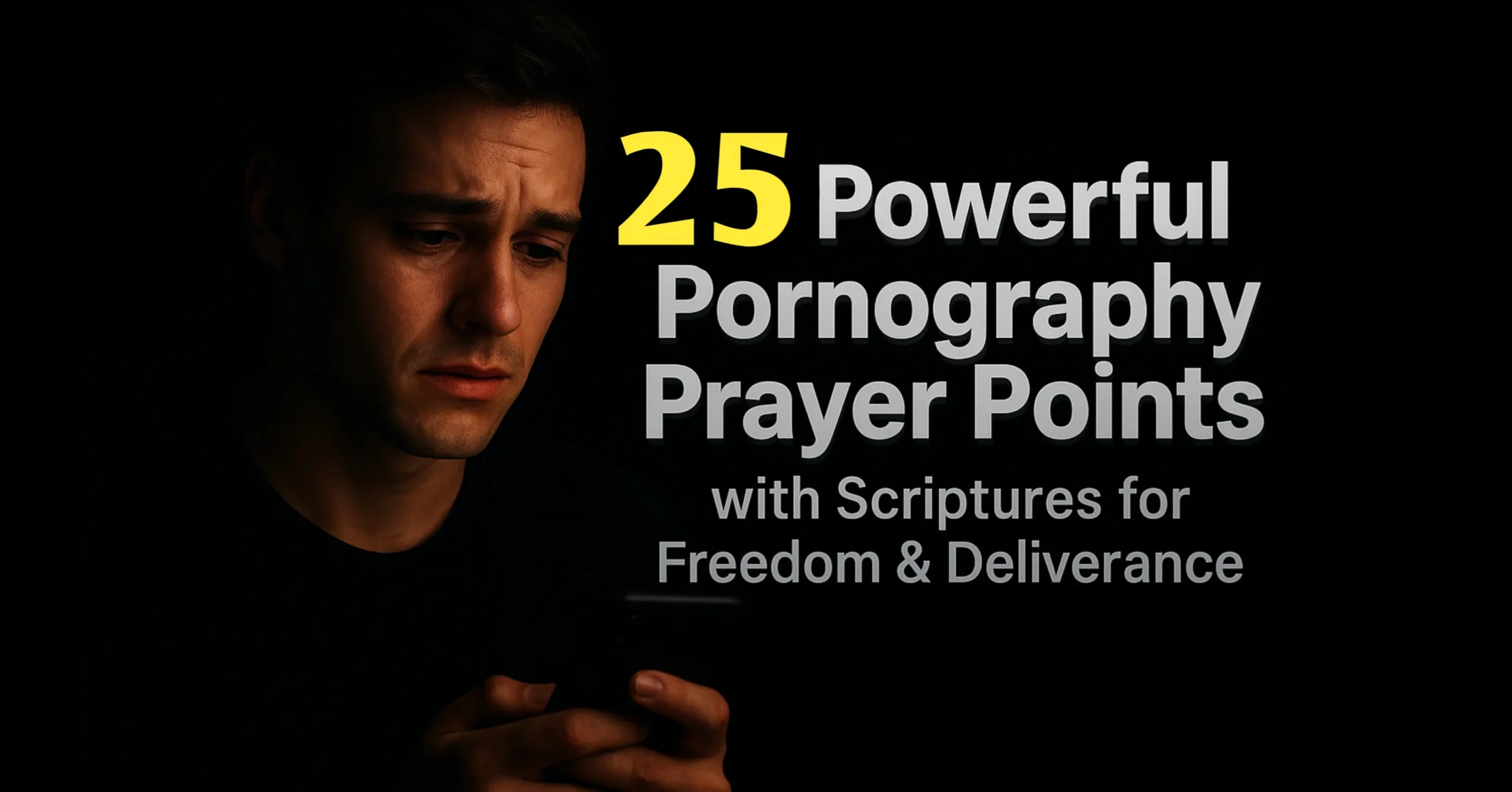 Pornography Prayer Points with Scriptures – Find Freedom and Healing Today