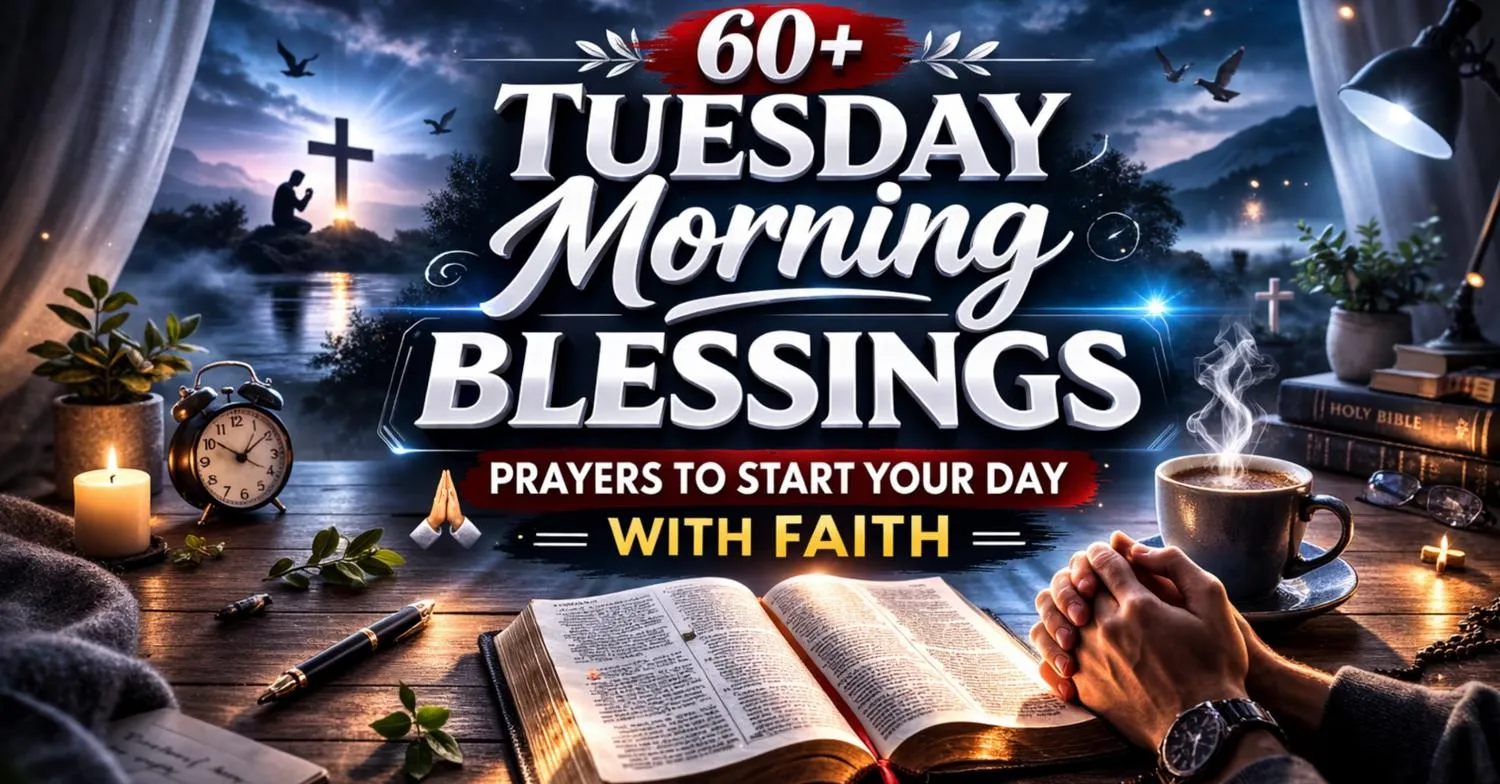 60+ Tuesday Morning Blessings, Prayers & Images to Start Your Day with Faith