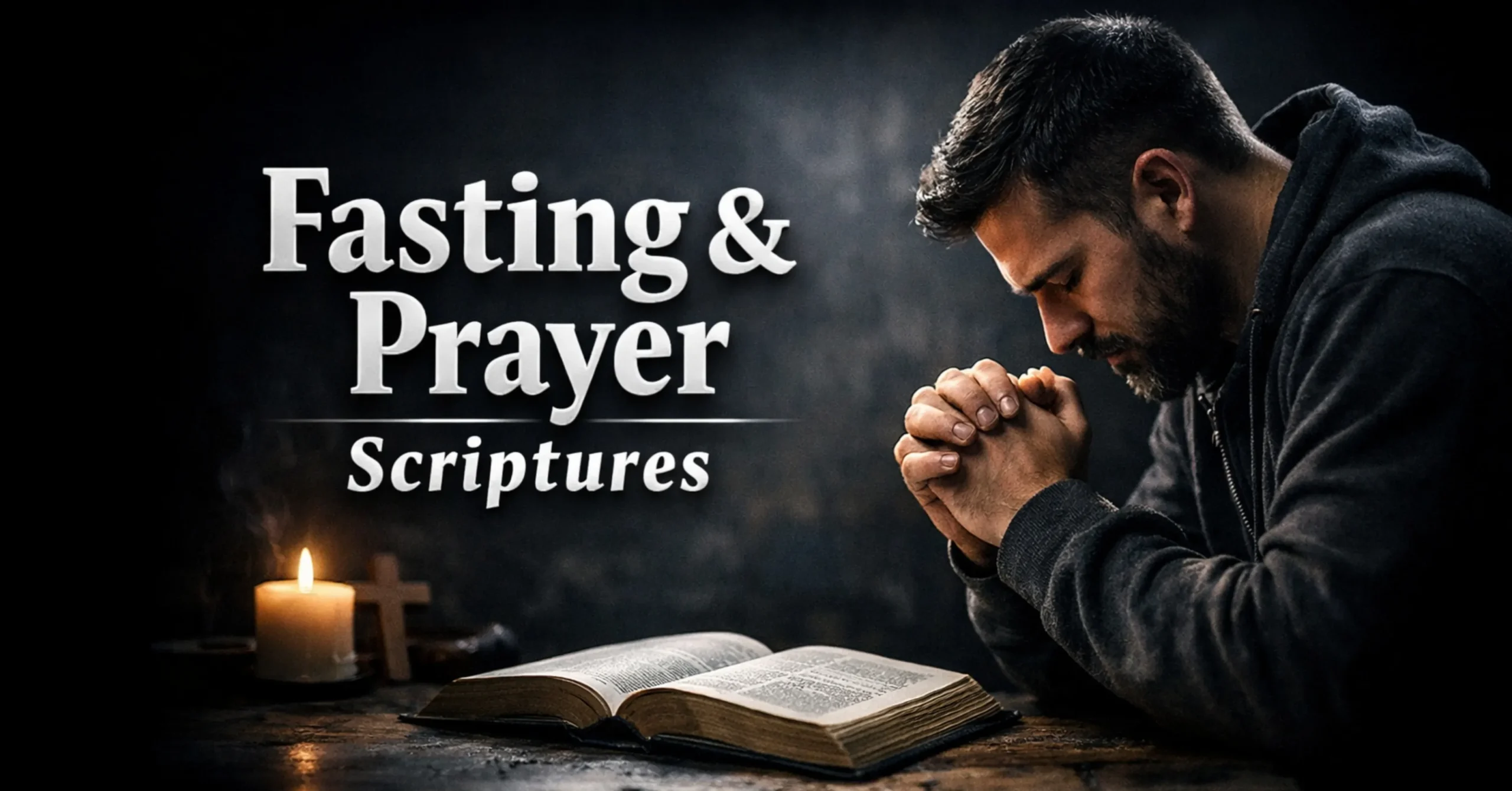 Fasting and prayer scriptures for spiritual growth and drawing closer to God