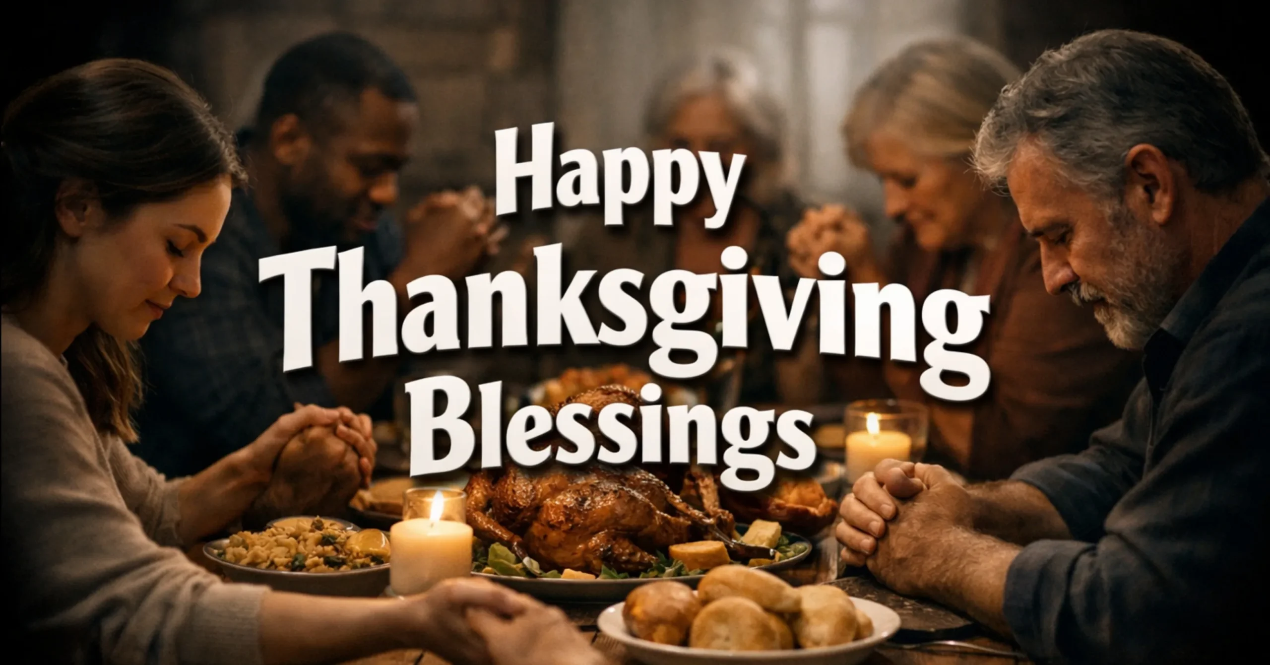 Happy Thanksgiving blessings quotes with faith, gratitude, and God’s love