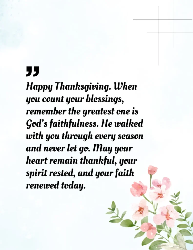 Happy blessed thanksgiving quotes with thankful heart