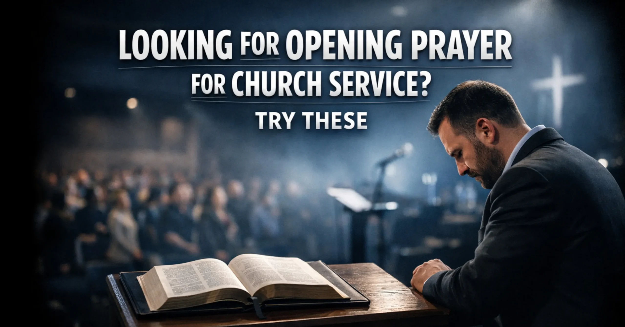 Looking for an Opening Prayer for Church Service Try These