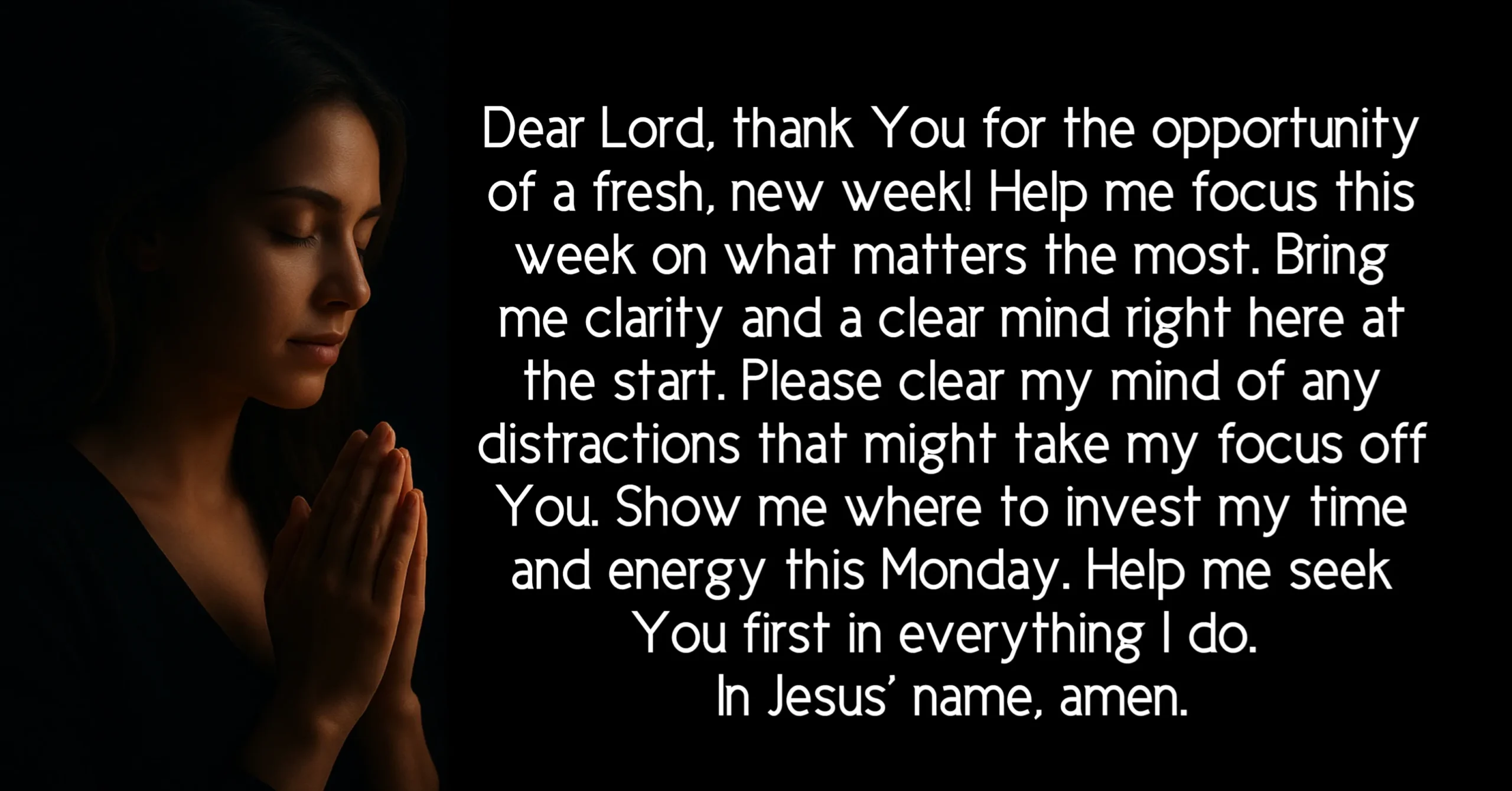 Monday Blessings and Prayers to Start Your Week With God’s Peace