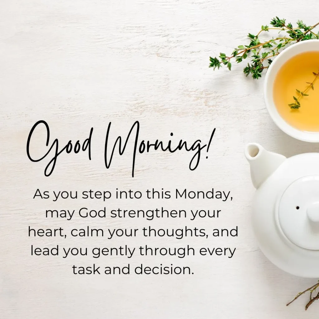 Monday blessings and prayers image offering hope, comfort, and trust in God when the day feels heavy