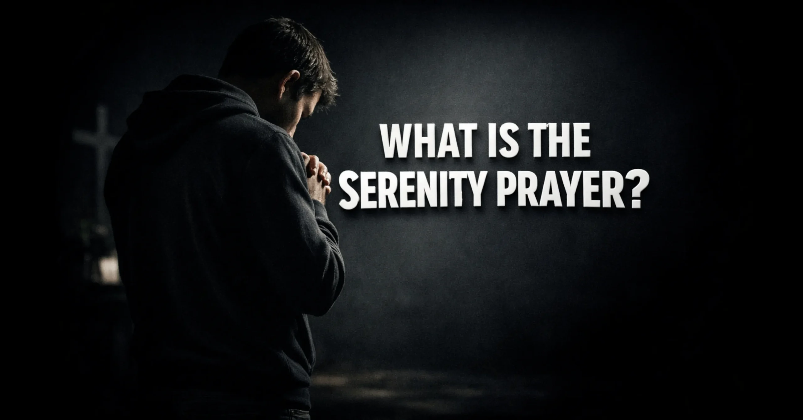 what is the Serenity Prayer explained for Christians with biblical meaning and origin