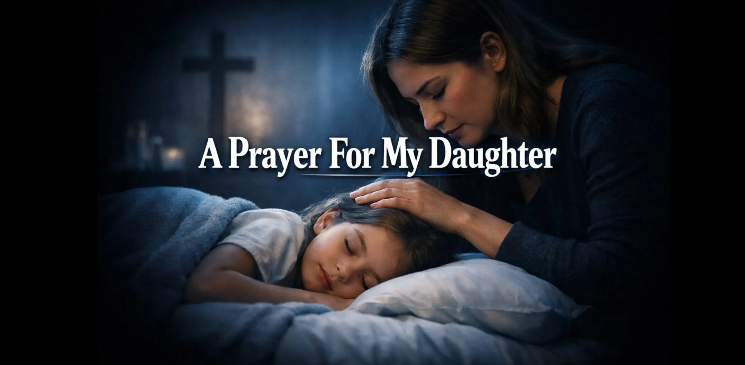 A prayer for my daughter asking God for protection, strength, and blessings over her life and future