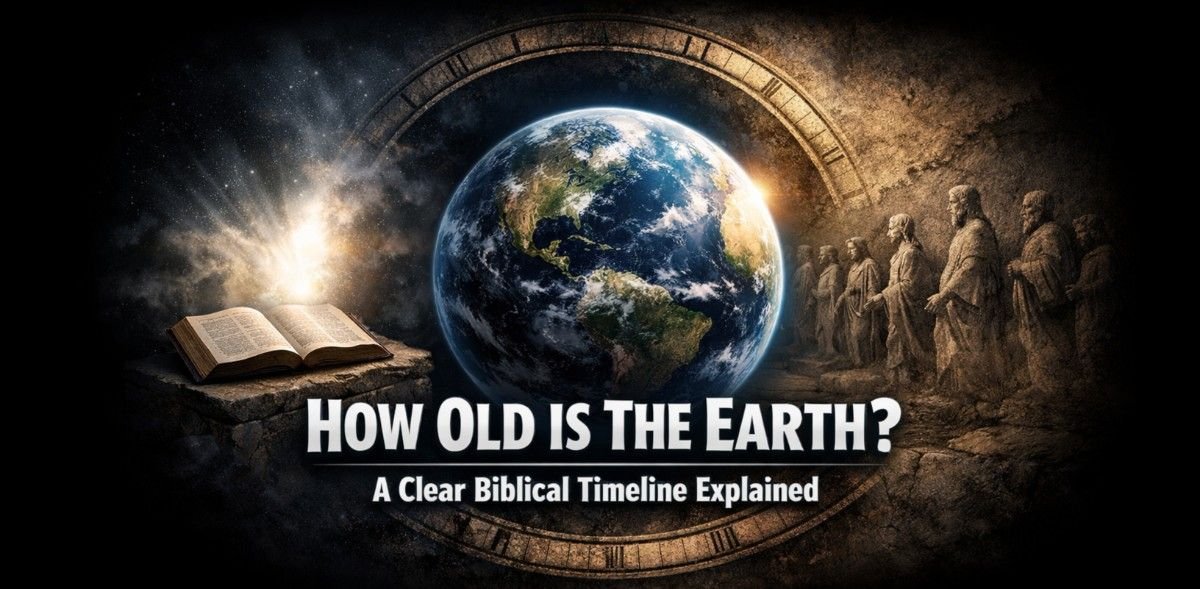 How old is the earth according to the Bible explained through Genesis creation and biblical genealogy timeline