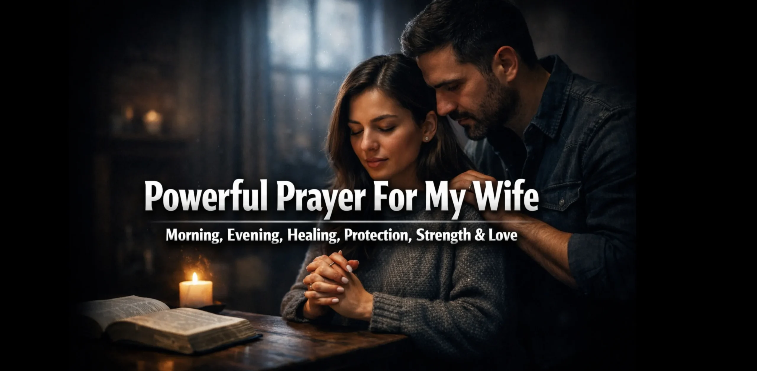 Prayer for My Wife Heartfelt Morning, Evening & Healing Prayers