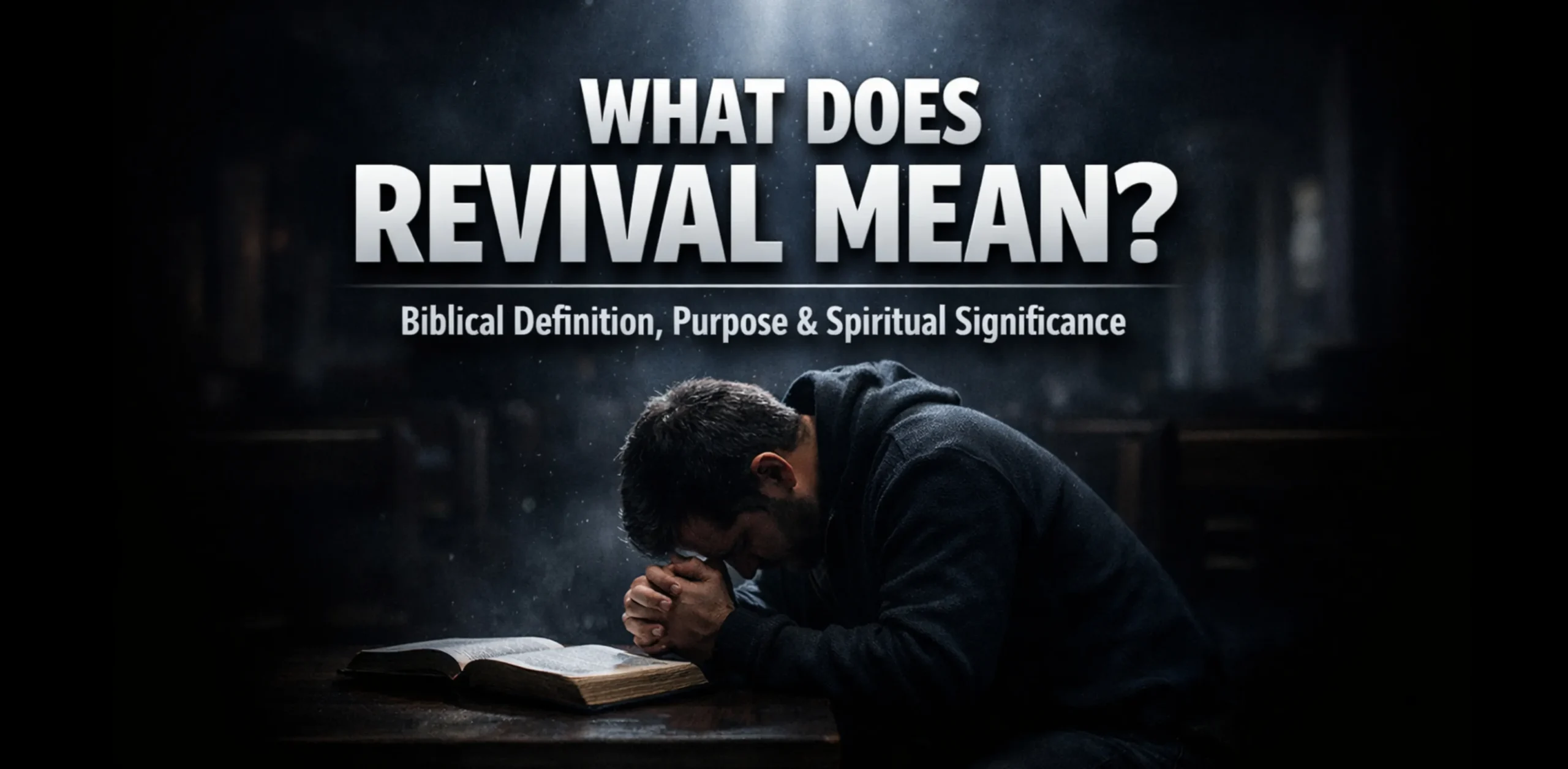 What Does Revival Mean Biblically Key Scriptures, Benefits & How to Experience Spiritual Renewal