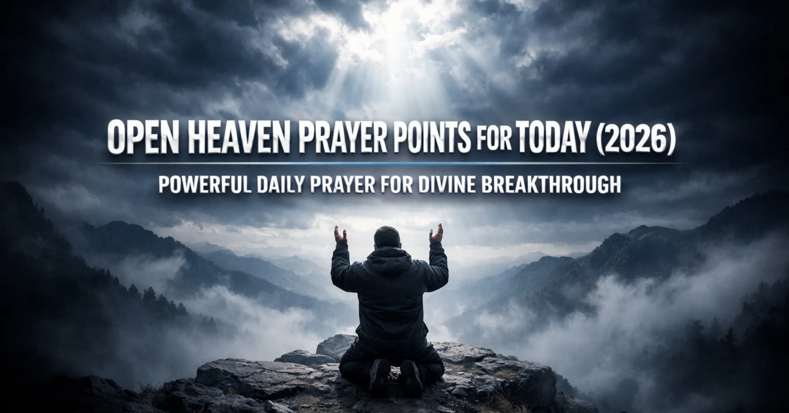 open heaven prayer points for today powerful daily prayer for divine breakthrough and blessings