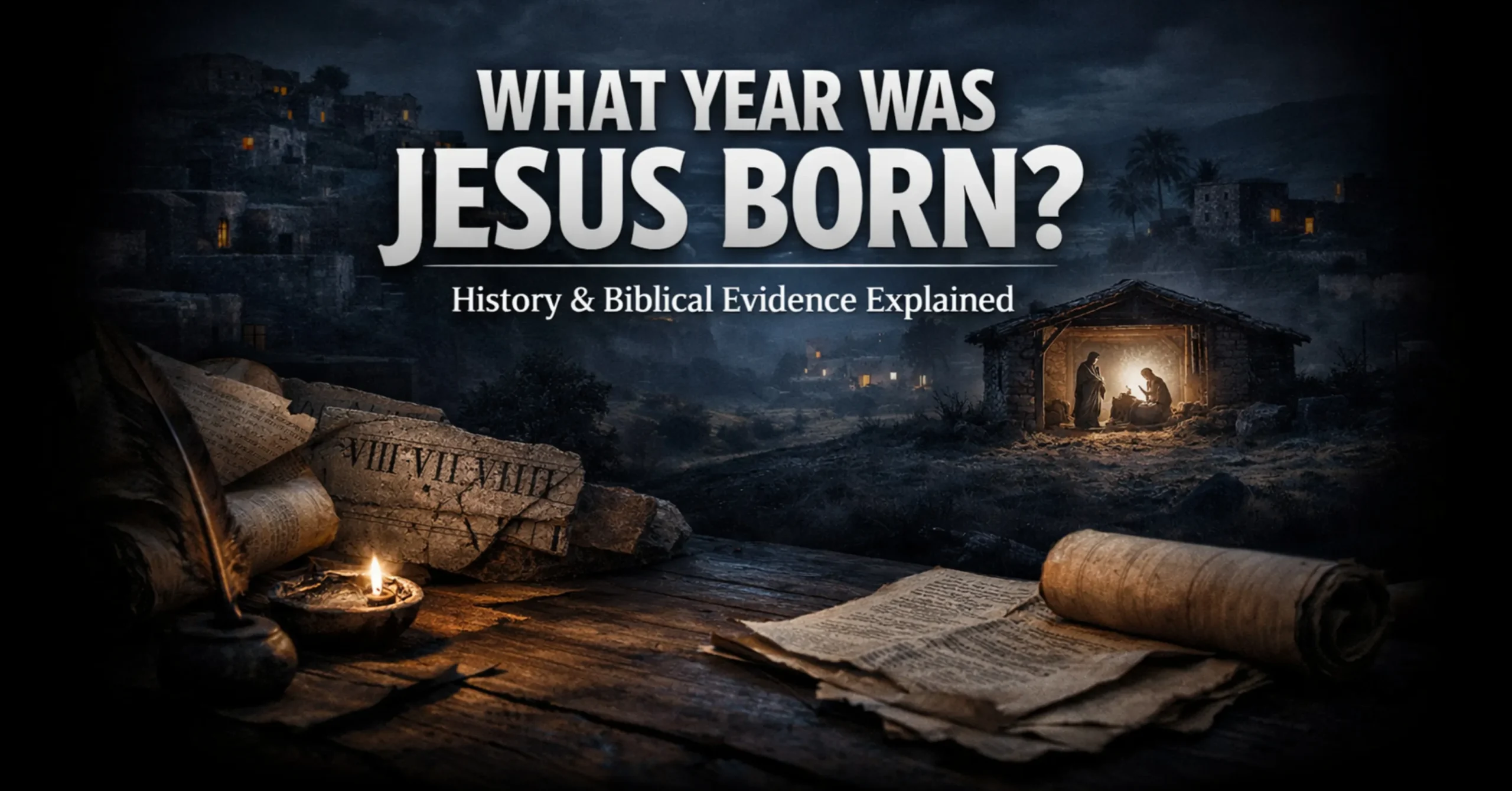 What year was Jesus born 4–6 BC historical biblical timeline explanation