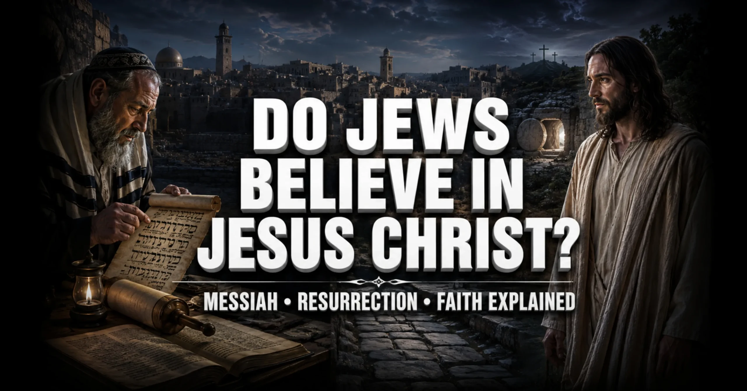 Does Judaism believe in Jesus Christ Jewish view of Jesus explained Bible study comparison Christianity vs Judaism