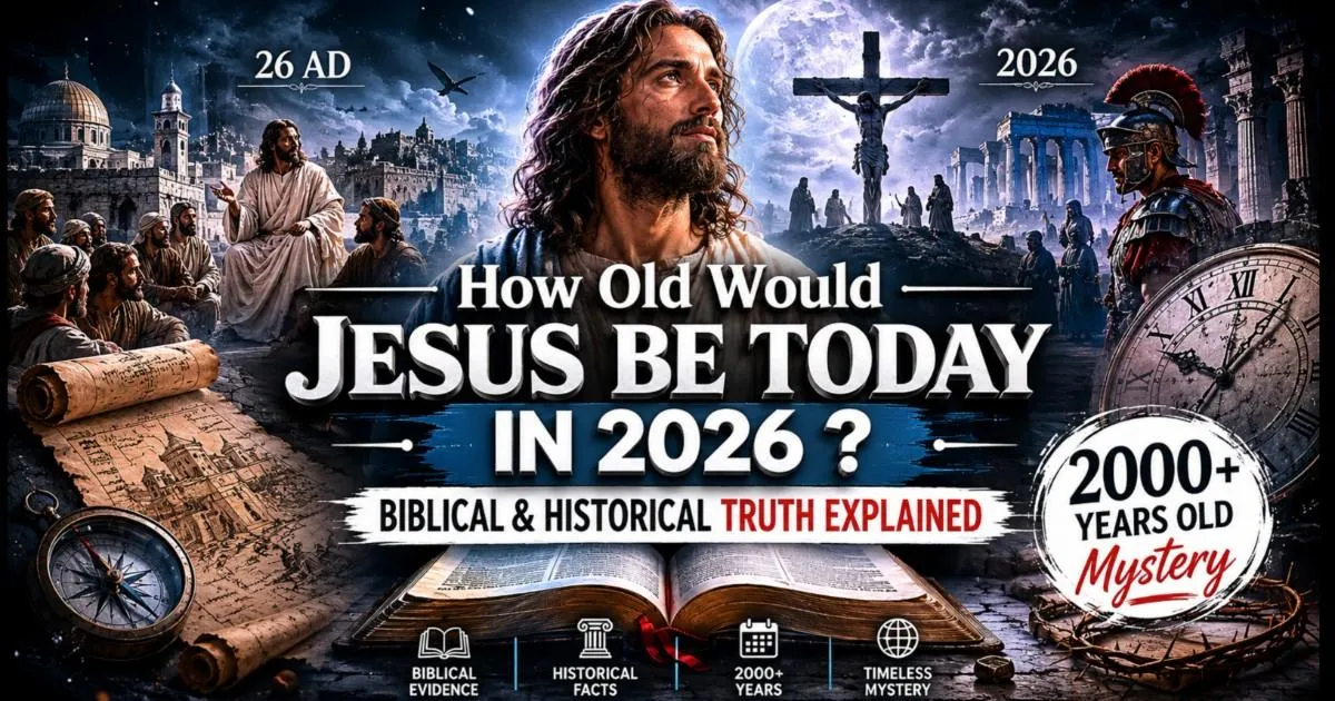 How old would Jesus be today in 2026 biblical and historical age calculation of Jesus Christ