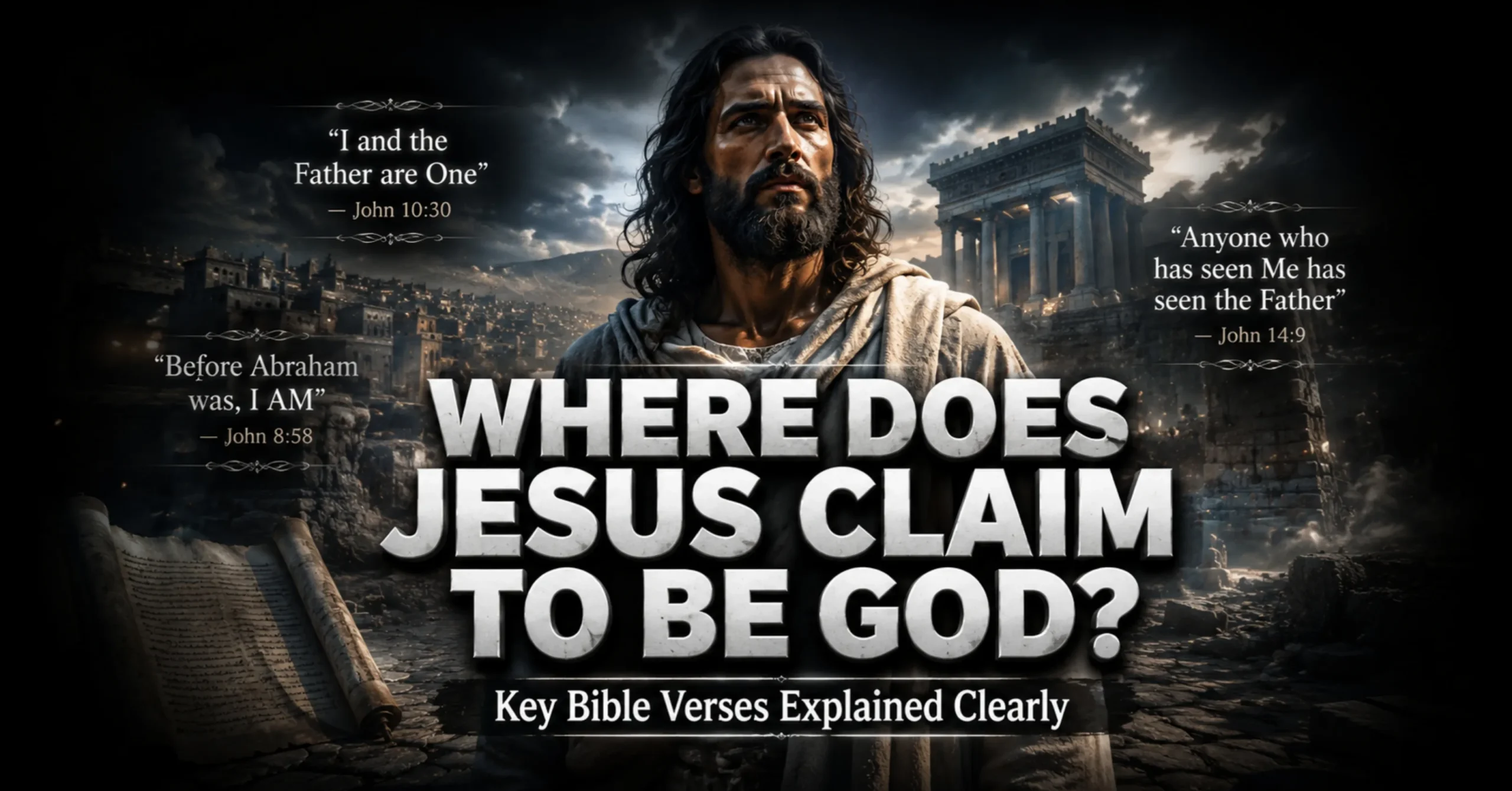Where does Jesus claim to be God in the Bible Bible verses showing Jesus divinity and authority