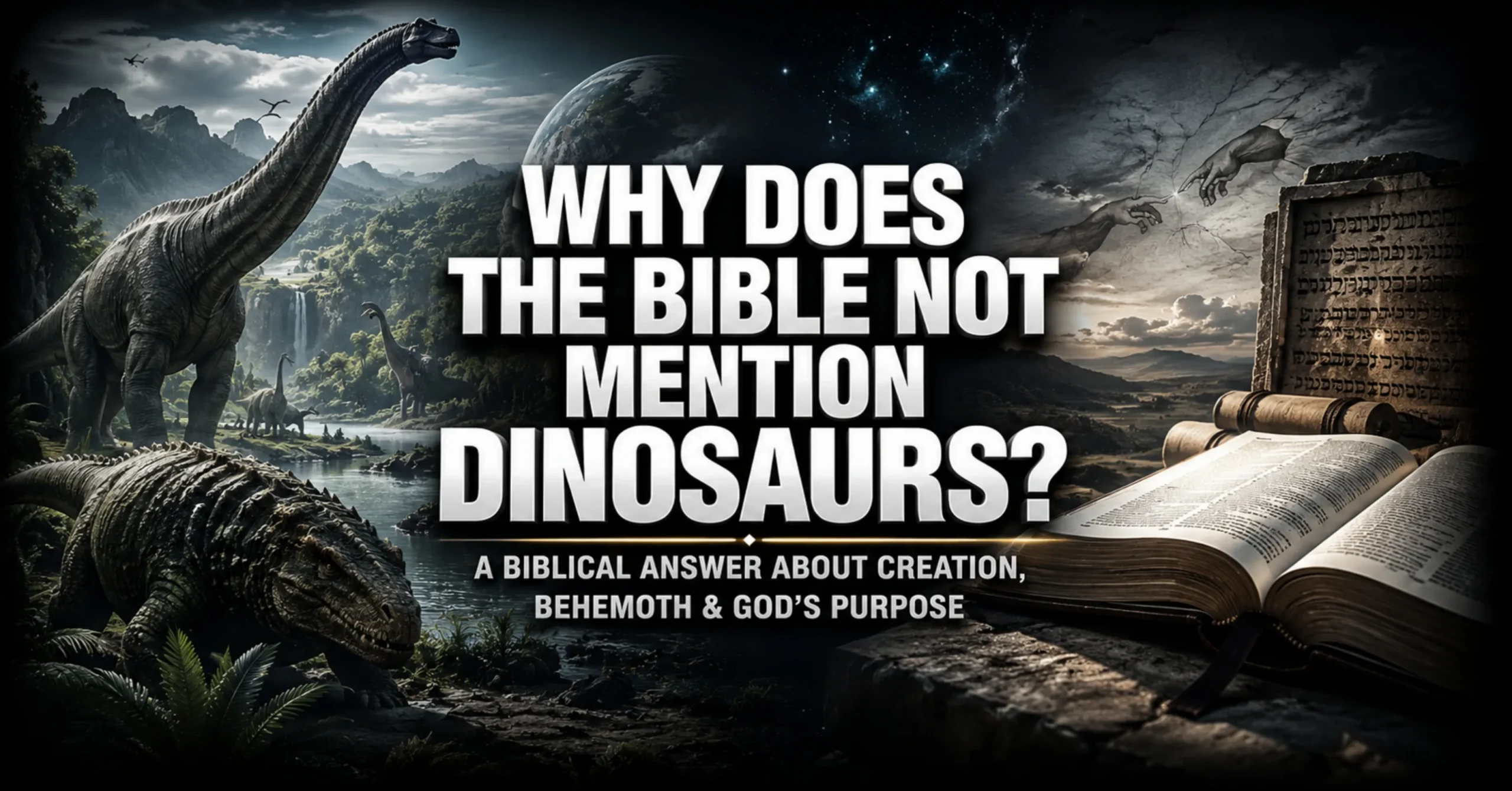 Why Does the Bible Not Mention Dinosaurs – Biblical truth about creation, God, Behemoth and dinosaurs in Scripture