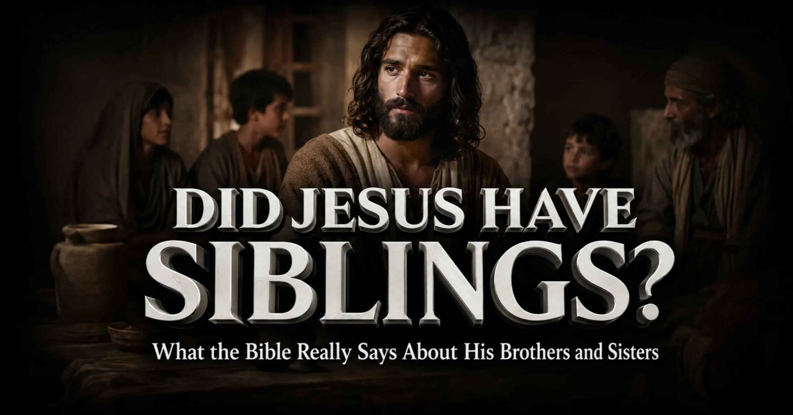 Did Jesus Have Siblings? Bible verses about Jesus' brothers and sisters