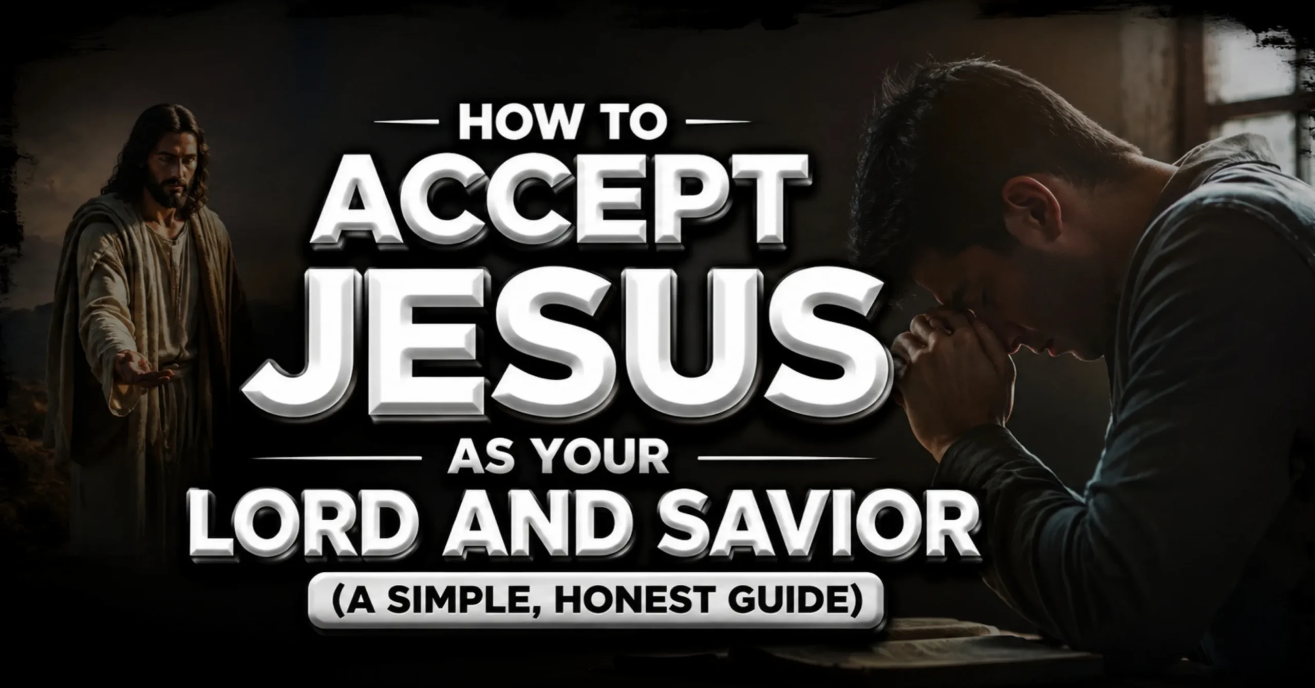 How to accept Jesus as your Lord and Savior