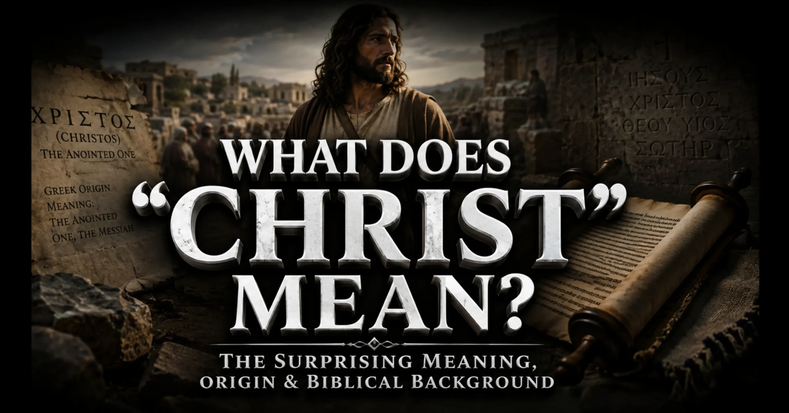 What does Christ mean in the Bible