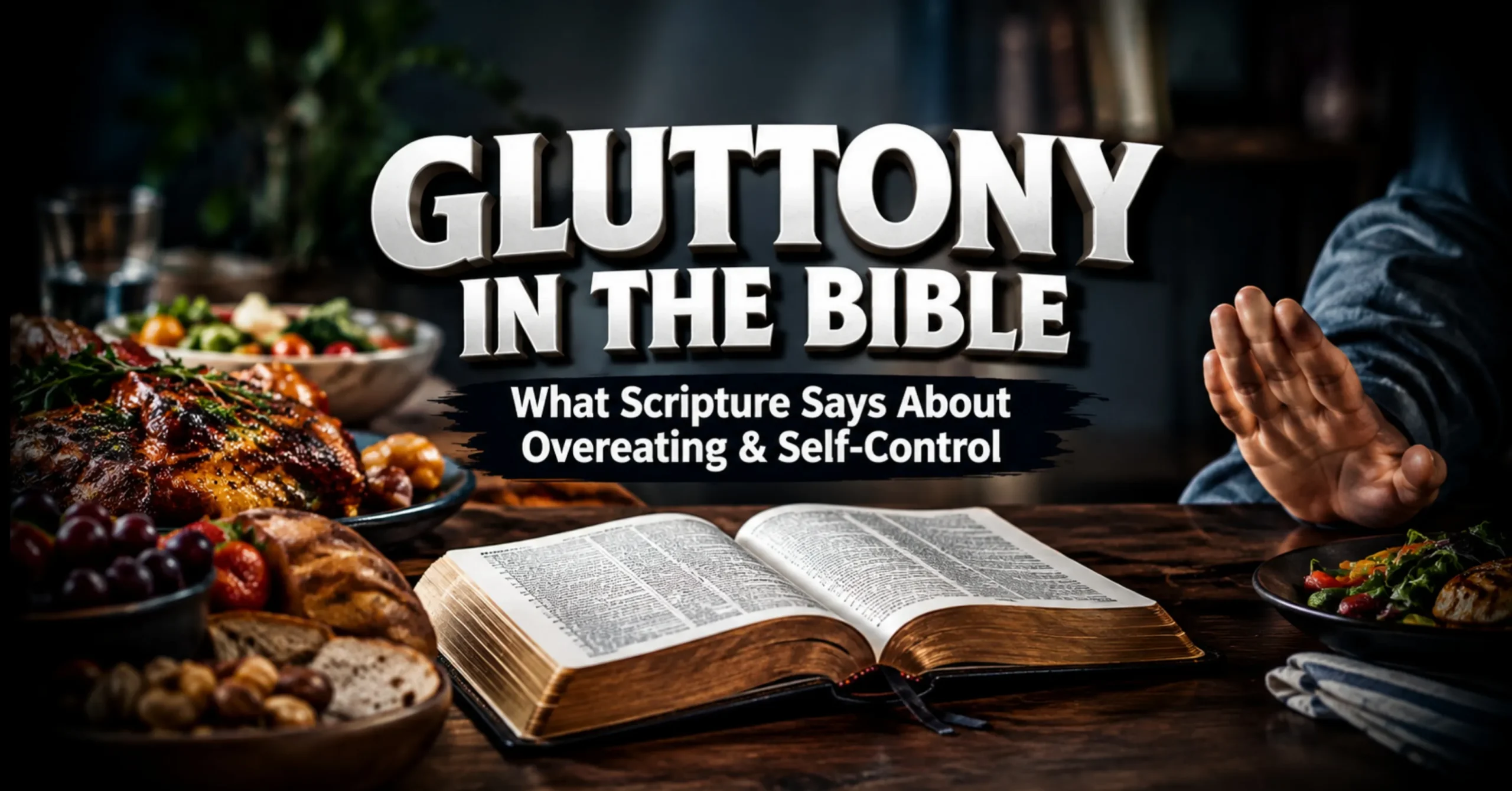 Gluttony in the Bible and biblical self-control